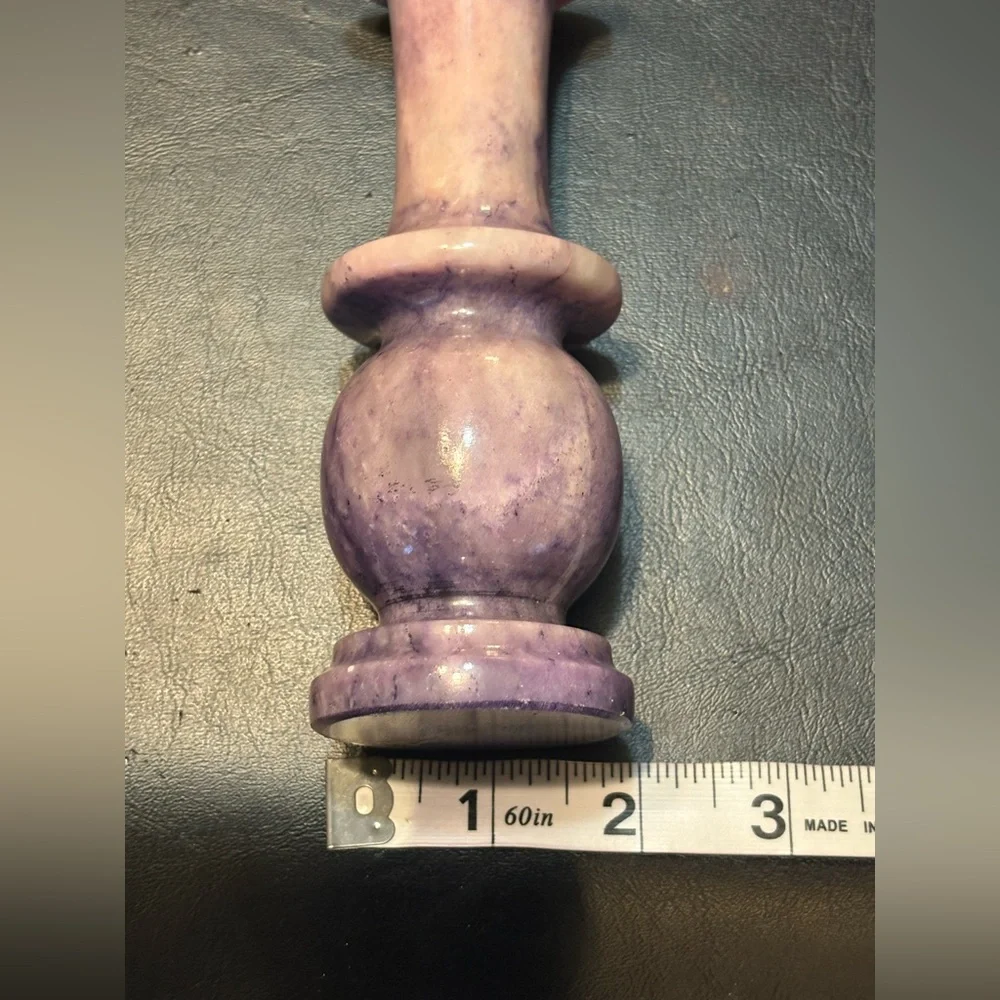 Purple Marbleized Decorative Bud-Vase - Unbranded (5-M3)